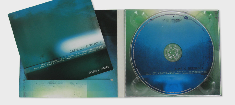 Carmelo Bernaola Digipack