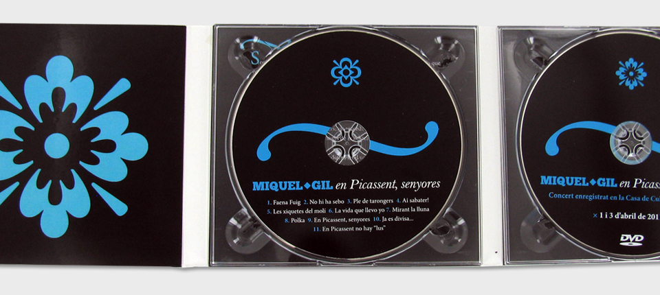 Miguel Gil Digipack de 3 cuerpos 2 bandejas