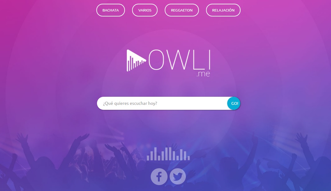 Owli.me, toda tu música sin límites, sin publicidad, totalmente gratuito y legal